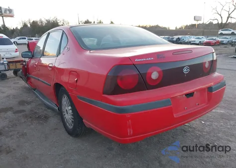 2000 Chevrolet Impala из США, поврежденный, VIN 2G1WF52E6Y9366571